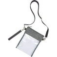 Clear Crossbody Purse Bag Stadium Approved,Clear Bag with Adjustable