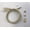 Cello - 1 Hank, variant on MI&VI Mongolian Horse Hair for Violin, Viola Bows - Unbleached, White 29.5" (2 Hanks, Prepared, Includes Plug and Wedge) (2 Hanks)
