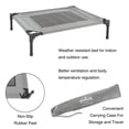 thumbnail image 3 of Cama elevada para Perros Petmaker 30 x 24 Pulgadas Gris, 3 of 5