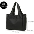 thumbnail image 4 of Tote Bag for Women,Large Tote Bag with Compartments and Multiple Pockets,Quilted Shoulder Bag for Travel Work Sports, 4 of 5