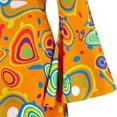 thumbnail image 3 of Drses‌‌ ‌‌‌‌‌‌‌‌‌‌‌‌‌‌‌‌‌‌‌‌‌‌‌‌‌Women's Hippie Disco Dress Long Sleeve V-Neck - Floral Print Groovy Costume for Halloween & Cosplay, 3 of 4