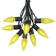 25 Foot C9 LED Christmas Light Set, Hanging String Lights, Black Wire - Bild 51 von 51