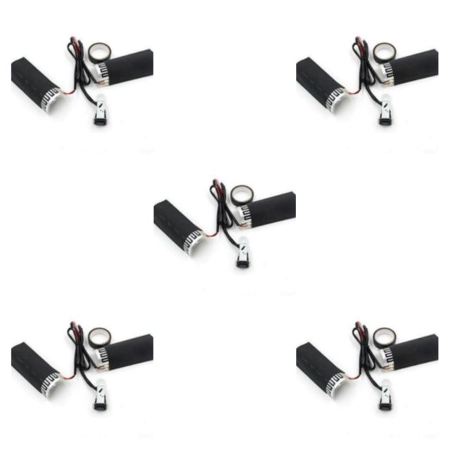 Transemion Kit de Poignée Chauffante pour Guidon de Moto Type1 Efficace et Fiable 5PCS