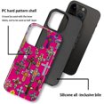 thumbnail image 4 of Case for iPhone 16 Pro, Cross Faith Peace Design Hybrid Dual Protection Soft TPU + Hard PC, Shockproof & Anti-Scratch Cover Men Women Stylish Protective Phone Case, 4 of 5
