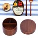 thumbnail image 4 of Caja Bento, Contenedor Bento De Madera Cómodo Fácil De Limpiar Para Estudiantes Para Trabajadores ANGGREK Otros, 4 of 8