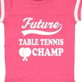 thumbnail image 4 of Inktastic Future Table Tennis Champ Boys or Girls Baby Bodysuit, 4 of 5