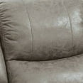 thumbnail image 4 of 40 Inch Leatherette Power Recliner with USB Port Gray, 4 of 5
