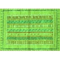 thumbnail image 1 of Ahgly Company Indoor Rectangle Abstract Green Modern Area Rugs, 7' x 10', 1 of 4