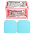 thumbnail image 1 of 1 Ensemble de Cachette Domestique pour Hamster, Lit Multifonction pour Chinchilla, Cage, Lit pour Lapin, Accessoire pour Hamster, 1 of 9