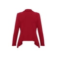thumbnail image 3 of Women's Casual Long Sleeve Solid Open Blazer Jacket, 3 of 5