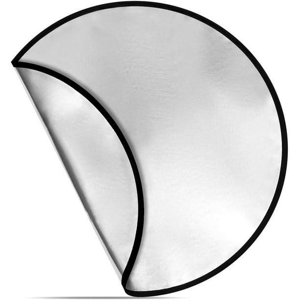 Fontainebleau Estera Ignífuga, Estera para Barbacoa Resistente Al Calor y Brasero de Piso, Estera Redonda para Brasero para Proteger Su Terraza, Césped 61c