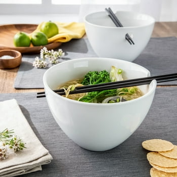 Better Homes and Gardens White Porcelain Noodle 