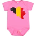 thumbnail image 3 of Inktastic Belgian Map Flag Boys or Girls Baby Bodysuit, 3 of 5