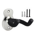 thumbnail image 1 of Gancho para guitarra Soporte para guitarra en forma de U Soporte de gancho Fácil instalación (Plata), 1 of 2