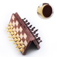 thumbnail image 2 of Jeu d'Échecs Jeu d'Échecs Plateau d'Échecs avec Pièces d'Échecs Jeu de Plateau pour Enfants et Adultes, 2 of 8