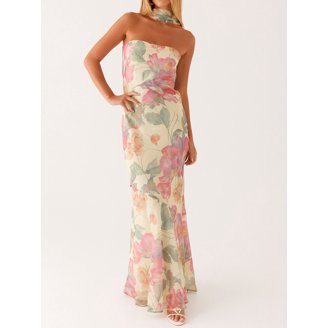 knee length dresses for ladies Lilo Strapless Maxi Dress main image 0