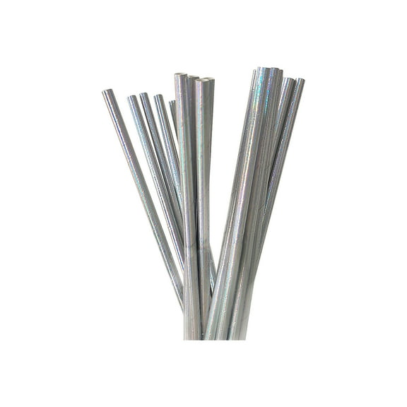 Yrtoes Steel Straws Milkshake Straws Disposable Paper Straws Glitter Pearl Film Straws Rainbow Straws Holiday Decoration Deals