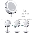 thumbnail image 3 of Mirrors Compatible with Bedroom Makeup Mirror with Lights LED Magnification 10X/1X, Double-Sided Illuminated Lighted Magnifying Countertop Tabletop Vanity Mirror, 3 of 7