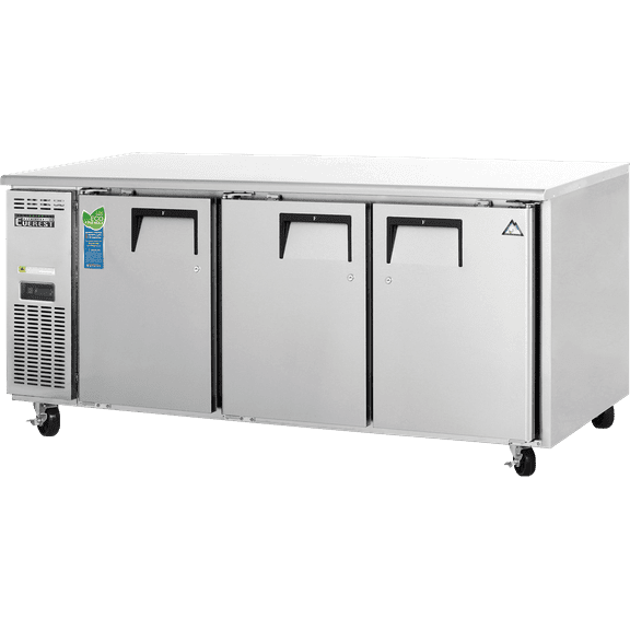 Everest Refrigeration ETF3 Undercounter Worktop Freezer 3 Doors, 115v, NSF - 22.0 cu. ft.