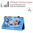thumbnail image 4 of Allytech Galaxy Tab A7 10.4" Case, T500 T505 Case, Smart Cover Auto Sleep Wake Slim Shell Kickstand Shockproof Patterned Case Cover for Samsung Galaxy Tab A7 10.4" 2020 T500, Cute Owl, 4 of 7
