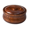 thumbnail image 5 of Fiocias Wooden Bowl Container Home Decoration for Salad Decorative Wooden Ramen Bowl for 16cmx7.5cm, 5 of 9