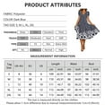 thumbnail image 4 of VSNOW Women Summer Boho Floral Midi Dress Short Sleeve Casual Beach Party Swing Dress, 4 of 8