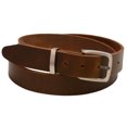 thumbnail image 4 of Orion Leather 1 3/8 Olive Re-Tanned Leather Belt Natural Edge Buckle Set, 4 of 4