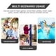 thumbnail image 5 of WORGEOUS Pulsera de pulsera anti-Pulsera de PVC de 100pcs Pulsera de identificación desechable, 5 of 9