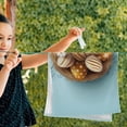 thumbnail image 2 of Easter Golden Eggs Hand Towels 2 PCS, Kitchen Towel Ultra Soft and Highly Absorbent,Decorative Fingertip Face Towel for Bathroom Hotel, 28.3"x14.4", 2 of 4