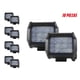 thumbnail image 1 of 10 Faros Rectangulares 24 Leds Blanco/ Ámbar 60w Tunelight TUNELIGHT-RENOVATIO ., 1 of 3