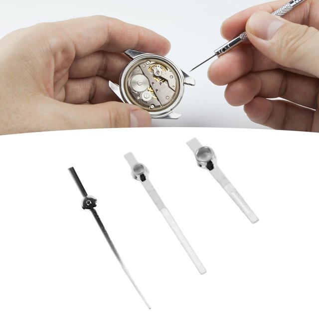 Movement Watch Hands, Exquisite Workmanship Watch Hands Replacement For Watch Store 116233H Needle Gold,126334H Needle Silver,126331H Needle Rose Gold