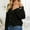Black, variant on Women's Sweaters and Cardigans with Pockets Fashion Button Reversible Long Sleeves Knit Cardigan Loose Tops Blouse Sweater