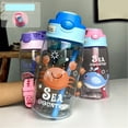 thumbnail image 2 of On Sale Mingjia Glass&Bottle,Kitchen Cups,Personalised Kids Water Bottle with and Lid Back To School Supplies Custom Name Water Bottle for Kids Boys Girls Teen Gifts 500Ml, 2 of 4