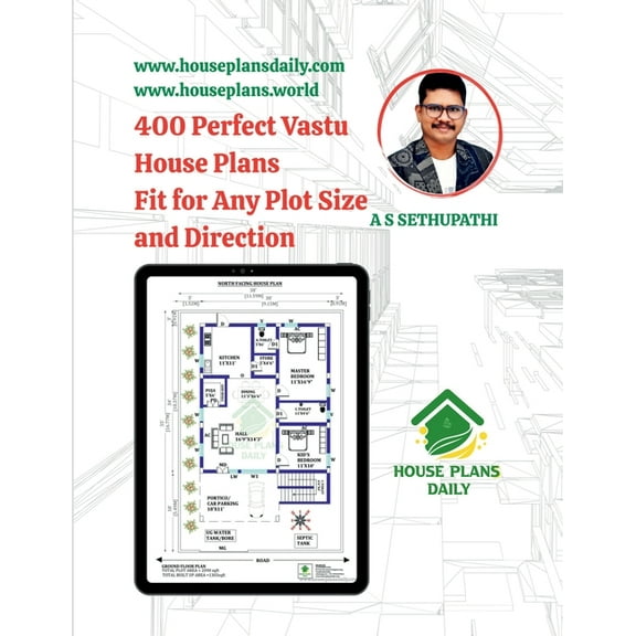 400 Perfect Vastu House Plans Fit for Any Plot Size and Direction, (Paperback)