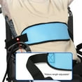 thumbnail image 3 of Happydeer Wheelchair Seat Belt Adjustable Quick Release Widened Waist Design Tear-Resistant Breathable Protective Nylon Medical Waist Restraint Wheelchair Seat-belt for Elderly, 3 of 13