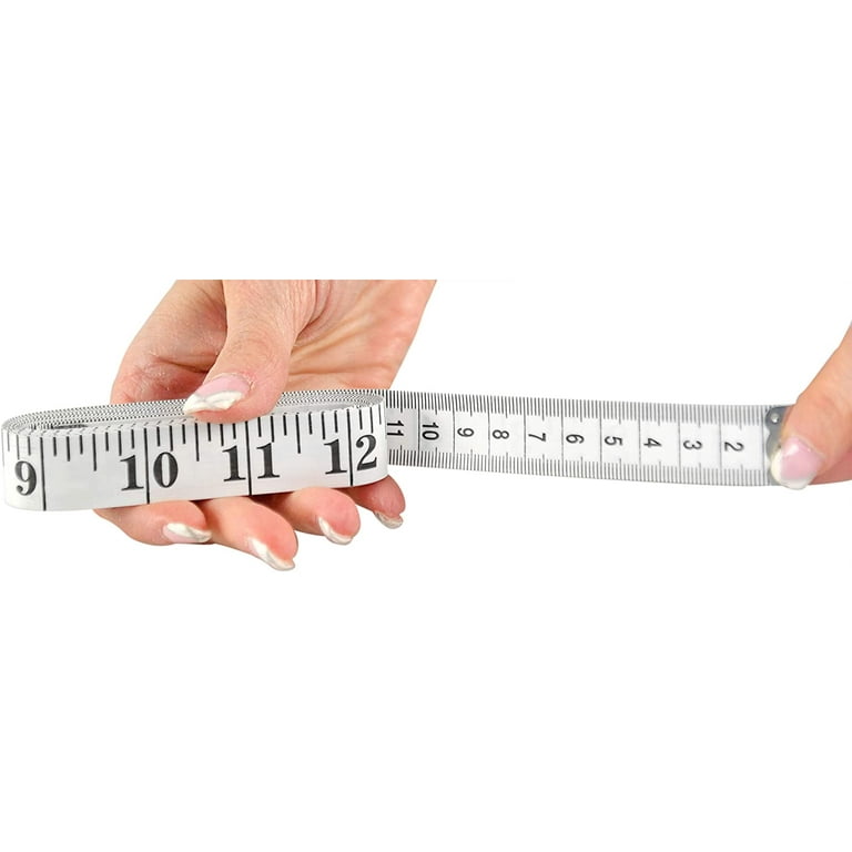 Extra Long Measuring Tape, Soft Tape Measure, Body Measurements, Sewing  Tape Measure, Large Print Markings, 120” L, White 