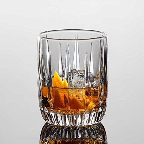 European LeadFree Crystal Glass Cup Drinkware Set 11.2 oz 4 Piece