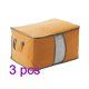 thumbnail image 1 of Bolsa de almacenamiento de edredón de tela no tejida multicolor Bolsa de acabado de ropa Armario Bolsa a prueba de polvo Inevent JJ25869-05B*3, 1 of 2