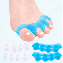Toe Separator Toe Spacers for Feet – 2 Pairs Premium Bunion Corrector for Women & Men, Hammer Toe Straightener, Comfortable and Durable Toe Separators for Overlapping Toes