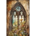 thumbnail image 2 of Stained Glass Skies - Stained Glass Canvas Wall Art, 2 of 2