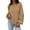 Apricot, variant on PRETTYGARDEN Womens Sweaters Fall Lantern Long Sleeve Oversized Sweater Casual Crewneck Chunky Knit Ribbed Pullover Tops