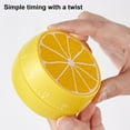 thumbnail image 4 of JIEMUCES Magnetic Timer Lemon Watermelon Kitchen Cooking Timer Fruit Shaped Visual Mechanical Timer Manual Countdown Timer for Classroom Study, 4 of 8