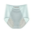 thumbnail image 5 of Braguitas menstruales de cintura alta para mujer: braguitas de algodón transpirables y a prueba de fugas, ropa interior de cobertura total, 5 of 5
