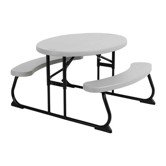 Mesa Infantil Ovalada Tipo picnic Lifetime