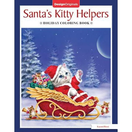 Santa Kitty - Santa's Kitty Helpers Holiday Coloring Book
