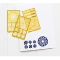 thumbnail image 3 of Traceease Floral Mandala Pattern Drawing Templates For Scrapbooking Designing Craft DIY Art Supplies, 5 Pieces, 3 of 4