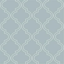 Quatrefoil Peel and Stick Wallpaper - Slate Blue