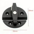 thumbnail image 7 of Door Twist Lock Latch Nylon Turn Button for Boat Door Cabinet, 7 of 7