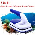 thumbnail image 4 of CAROOTU Aquarium Cleaner with Magnetic Brush Double-sided Window Cleaner Floating Fish Tank Algae Scraper for Flat Glass, 4 of 7