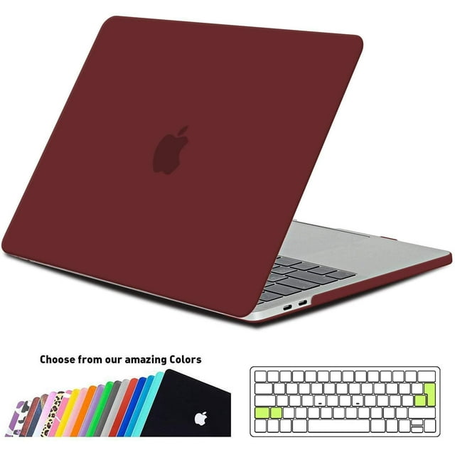 Étui Housse pour MacBook Pro 15 2018/2017/2016, Étui Rigide avec Touch Bar UE et Touch ID Modèle A1990 / A1707